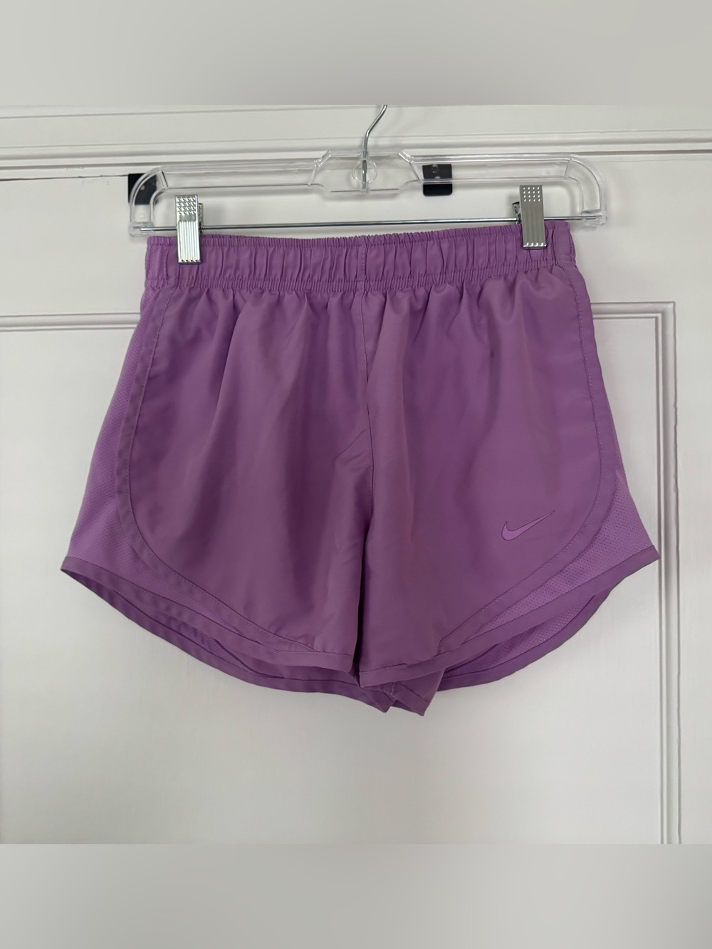 Nike Women's Lavender Athletic Running Shorts